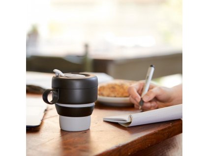 Κούπα θερμός ταξιδίου MUG TO GO, 350 ml, γκρι, Lékué