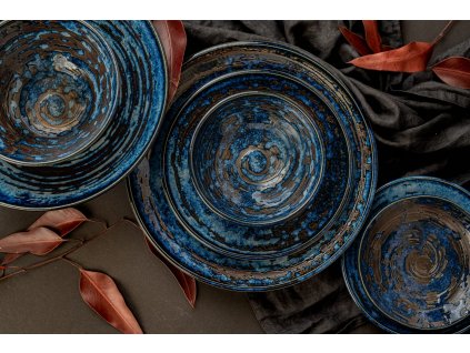 Πιατάκι για φλιτζάνι COPPER SWIRL, 13,5 cm, MIJ