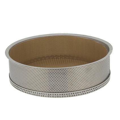 Φόρμα ζαχαροπλαστικής με αποσπώμενη βάση 24 cm, με αποσπώμενο πάτο, ανοξείδωτο ατσάλι, de Buyer