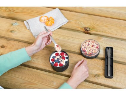 Μπολ γεύματος MAKE & TAKE, 500 ml, σκούρο γκρι, Brabantia