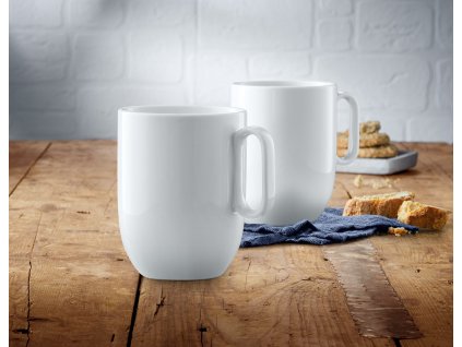 Φλιτζάνι καφέ BARISTA 380 ml, σετ 2 τμχ, λευκό, πορσελάνη, WMF
