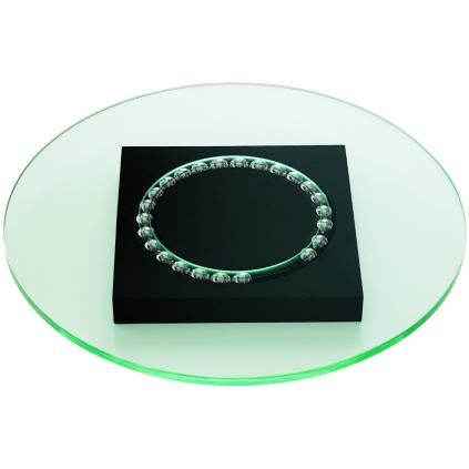 Στάντ βάση για τούρτα LAZY SUSI 35 cm, περιστρεφόμενη, μαύρο, Philippi