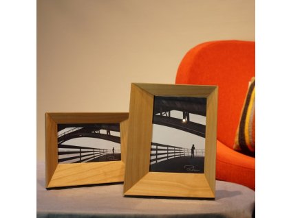 Κορνίζα φωτογραφίας FOCUS, 22 cm, καφέ, Philippi