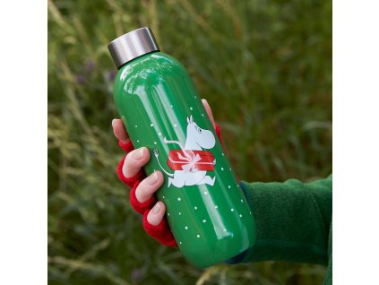 Παγούρι θερμός TO GO CLICK MOOMIN PRESENT, 750 ml, πράσινο, Stelton