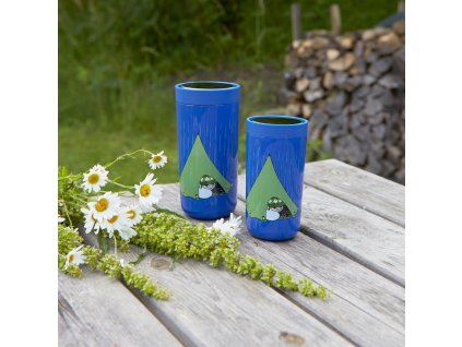 Κούπα θερμός ταξιδίου TO GO CLICK MOOMIN CAMPING, 400 ml, μπλε, Stelton