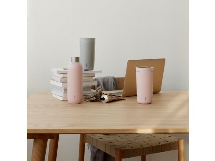 Κούπα ταξιδίου TO GO CLICK, 200 ml, απαλό ανοιχτό γκρι, Stelton