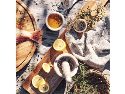 Ξύλινος δίσκος για μεζέδες TAPAS, 73 cm, από ξύλο ακακίας, Nicolas Vahé