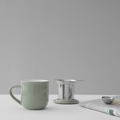 Κούπα με φίλτρο για τσάι MINIMA EVA, 380 ml, σε πράσινο, Viva Scandinavia
