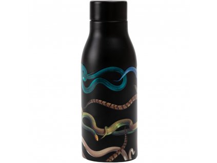 Παγούρι θερμός TOILETPAPER SNAKES 500 ml, μαύρο, Seletti