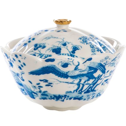 Μπολ ζάχαρης με κουτάλι HYBRID MAURILIA, 12 cm, Seletti