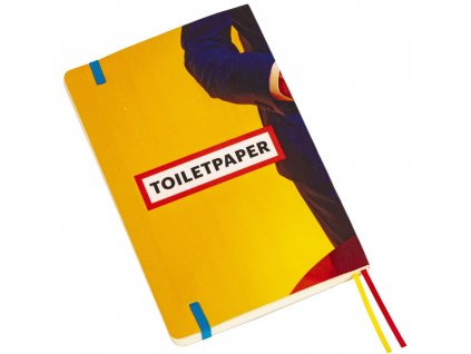 Σημειωματάριο TOILETPAPER GLOBE, 21 x 14 cm, μπλε, Seletti