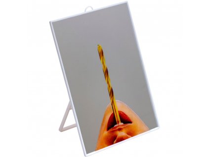 Επιτραπέζιος καθρέφτης TOILETPAPER DRILL, 17,5 x 23 cm, Seletti