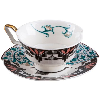 Φλιτζάνι τσαγιού με πιατάκι HYBRID ASPERO, Seletti