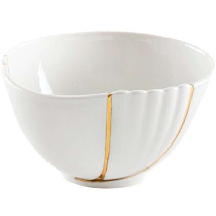 Μπολ σερβιρίσματος KINTSUGI 3, 11,5 cm, λευκό, Seletti