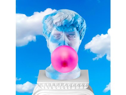 Επιτραπέζια λάμπα WONDER CLOUD, 40,5 cm, μπλε, Seletti