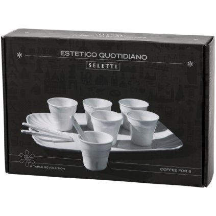 Σετ για εσπρέσο ESTETICO QUOTIDIANO, 6 τεμάχια, Seletti