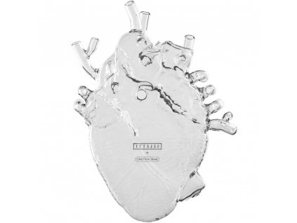 Βάζο LOVE IN BLOOM, 25 cm, από γυαλί, Seletti