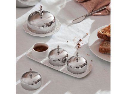 Δοχείο για βούτυρο DRESSED, 12 cm, λευκό, Alessi