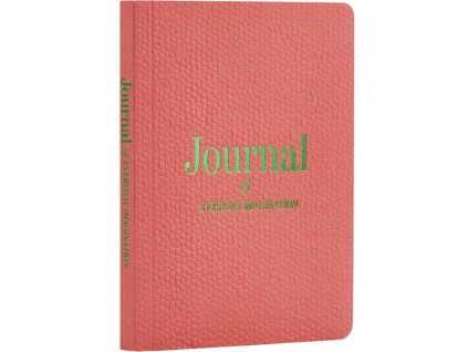 Σημειωματάριο τσέπης JOURNAL, 128 σελίδες, ροζ, Printworks