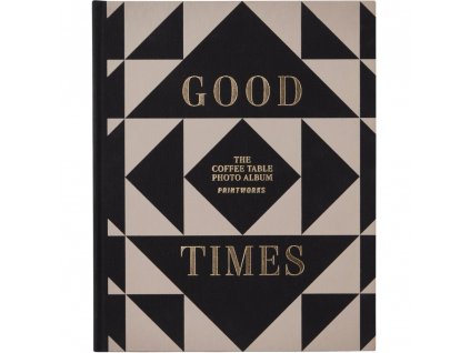 Άλμπουμ φωτογραφιών GOOD TIMES, ασπρόμαυρο, Printworks