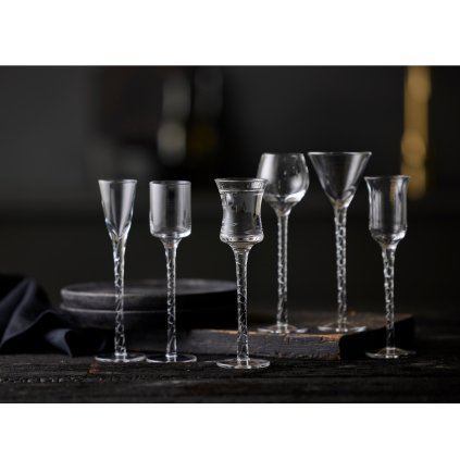 Ποτήρι για σφηνάκι ROMA, σετ 6 τεμαχίων, Lyngby Glas