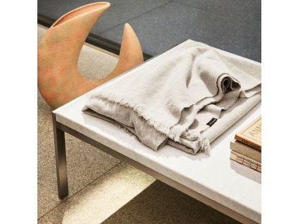 Κουβέρτα CLASSIC, 130 x 180 cm, γκρι, από μαλλί merino, Fritz Hansen