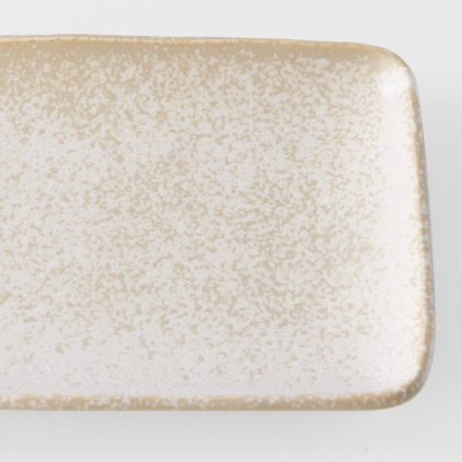 Πιάτο σερβιρίσματος WHITE FADE 29,5 x 12 cm, ορθογώνιο, μαύρο, MIJ