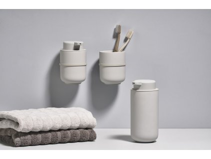 Σαπουνοθήκη UME 8 cm, επιτοίχια, λευκή, μεταλλική, Zone Denmark