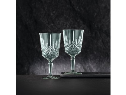 Ποτήρια κρασιού NOBLESSE COLORS, σετ 2 τεμαχίων, 355 ml, απόχρωση μέντας, Nachtmann