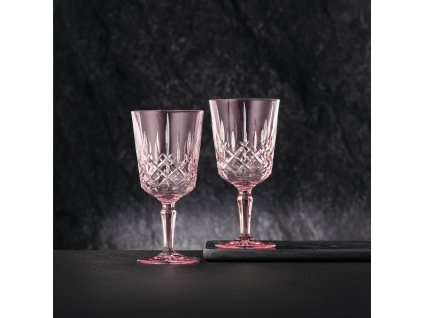 Ποτήρια κρασιού NOBLESSE COLORS, σετ 2 τεμαχίων, 355 ml, ροζέ, Nachtmann