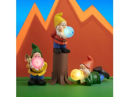 Λάμπα γραφείου GUMMY SNOOPING 42 cm, πολύχρωμο, από ρητίνη, Seletti