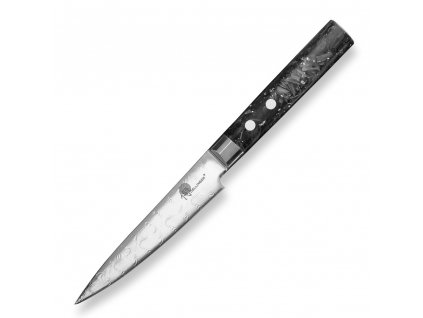 Μαχαίρι ξεφλουδίσματος CARBON FRAGMENT 11 cm, μαύρο, Dellinger