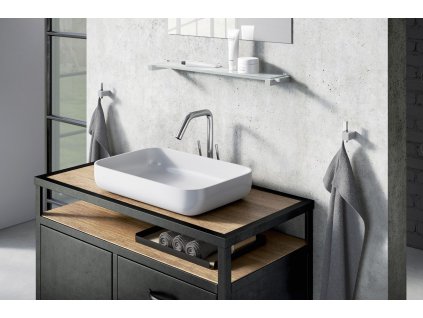 Γάντζος πετσέτας CARVO 6 cm, ματ, ανοξείδωτο ατσάλι, Zack