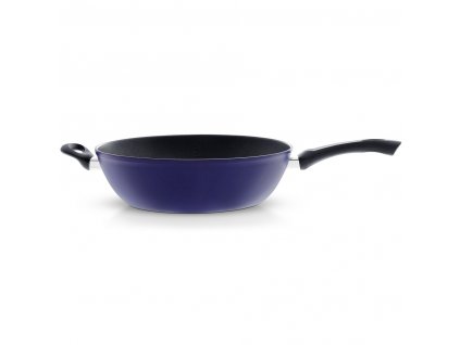 Τηγάνι wok COLOR EDITION 30 cm, μπλε, αλουμίνιο, Fissler