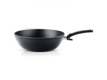 Τηγάνι wok ADAMANT 30 cm, μαύρο, αλουμίνιο, Fissler