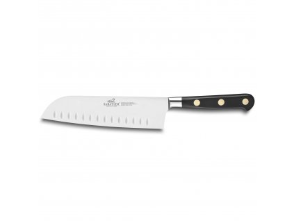 Μαχαίρι Santoku IDÉAL 18 cm, από ορείχαλκο, μαύρο, Lion Sabatier