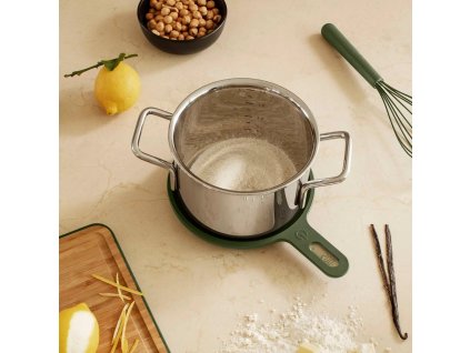 Ψηφιακή ζυγαριά κουζίνας GREEN TOOLS 19 cm, πράσινο, πλαστικό, Eva Solo
