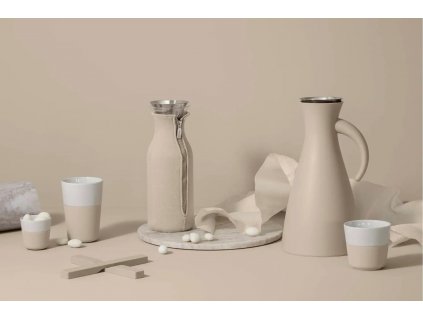 Κούπα θερμός για καφέ latte 360 ml, σετ 2 τμχ, περλέ μπεζ, Eva Solo