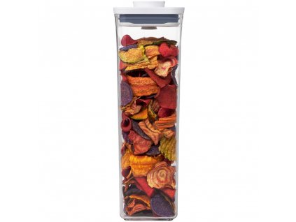 Δοχείο αποθήκευσης τροφίμων POP GOOD GRIPS 2,1 l, μικρό τετράγωνο, πλαστικό, OXO