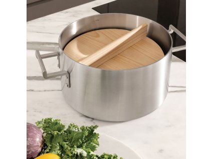 Καπάκι Otoshibuta CONVIVIO 20 cm, από ξύλο, Alessi
