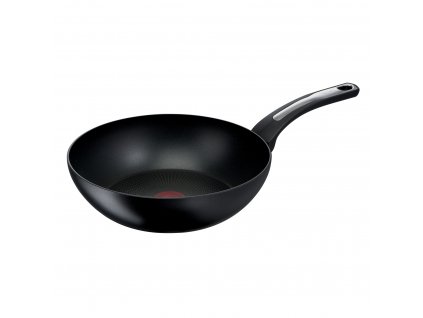 Τηγάνι wok SELECTION 28 cm, μαύρο, από αλουμίνιο, Tefal