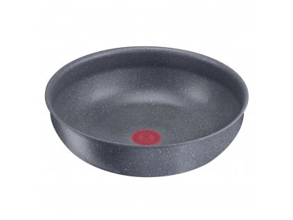Τηγάνι wok INGENIO NATURAL FORCE L3967702 26 cm, γκρι, αλουμίνιο, Tefal