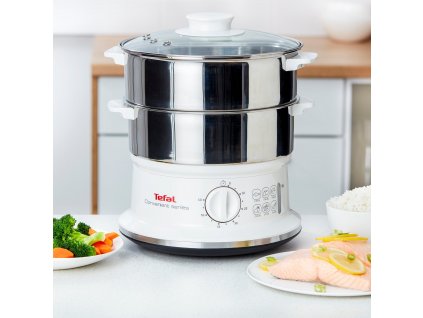Ατμομάγειρας CONVENIENT SERIES VC145130 6 l, σε λευκό, Tefal