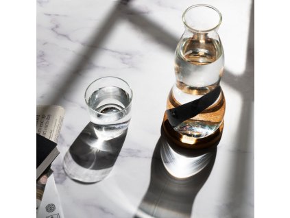Καράφα νερού EAU GOOD 800 ml, διαφανής, γυάλινη, Black+Blum