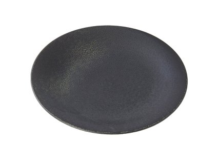 208831 jidelni talir bb black 28 cm cerna keramika mij