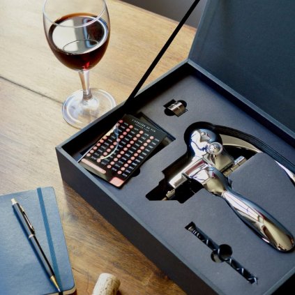 Τιρμπουσόν με μοχλό OENO BOX SOMMELIER, L'Atelier du Vin