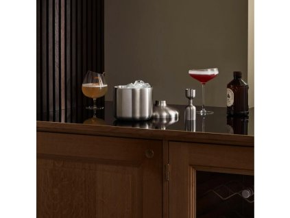 Μεζούρα ποτών LIQUID LOUNGE 25/50 ml, ασημί, από ανοξείδωτο ατσάλι, Eva Solo