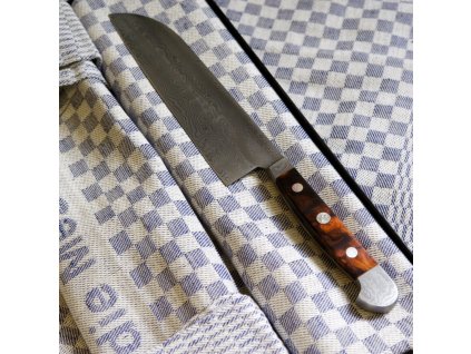 Μαχαίρι Santoku DAMASCUS 18 cm, καφέ, Güde