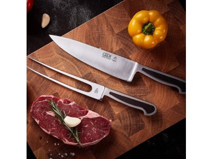 Πιρούνα για κρέας DELTA GRENADILL 18 cm, καφέ, Güde
