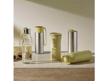 Παγούρι 500 ml, με λουράκι σε απόχρωση σαμπάνιας, πλαστικό, Eva Solo